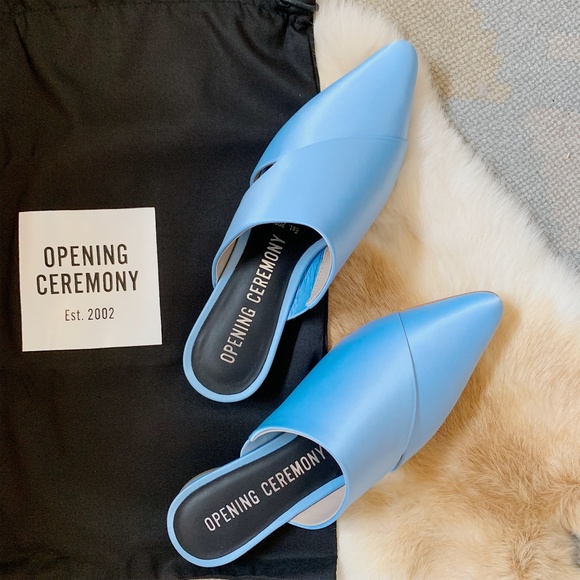 NWT Opening Ceremony Satin Mules - Picture 5 of 6